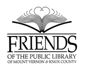 Friends of the Public Library of Mount Vernon and Knox County Logo