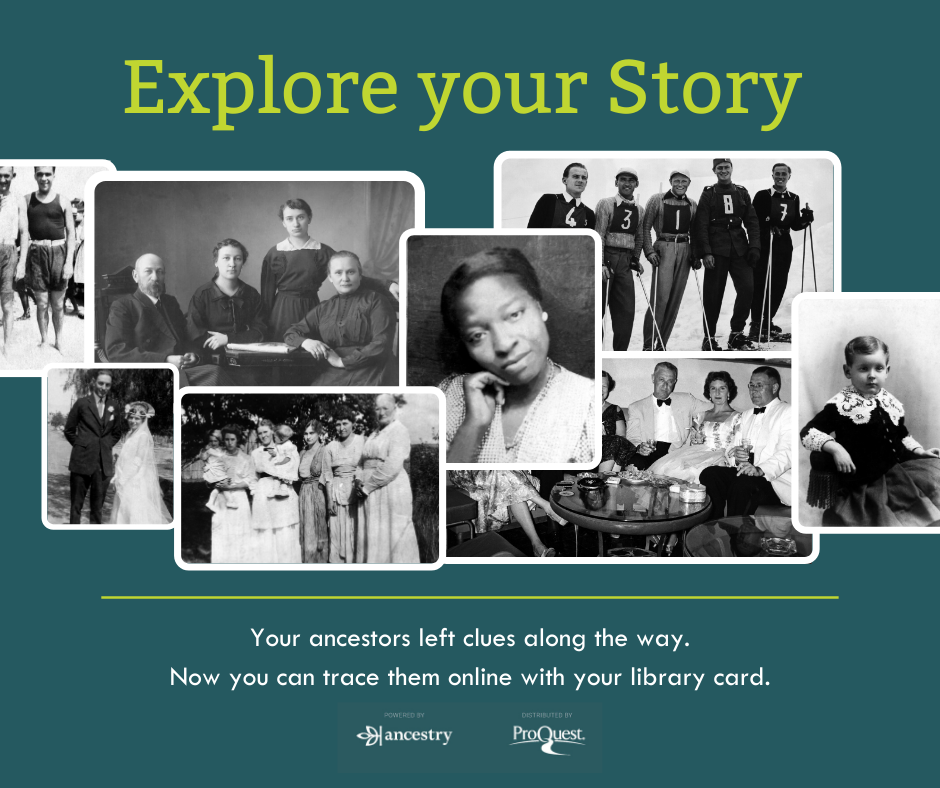 Explore your story. Ancestry.com Library Edition 