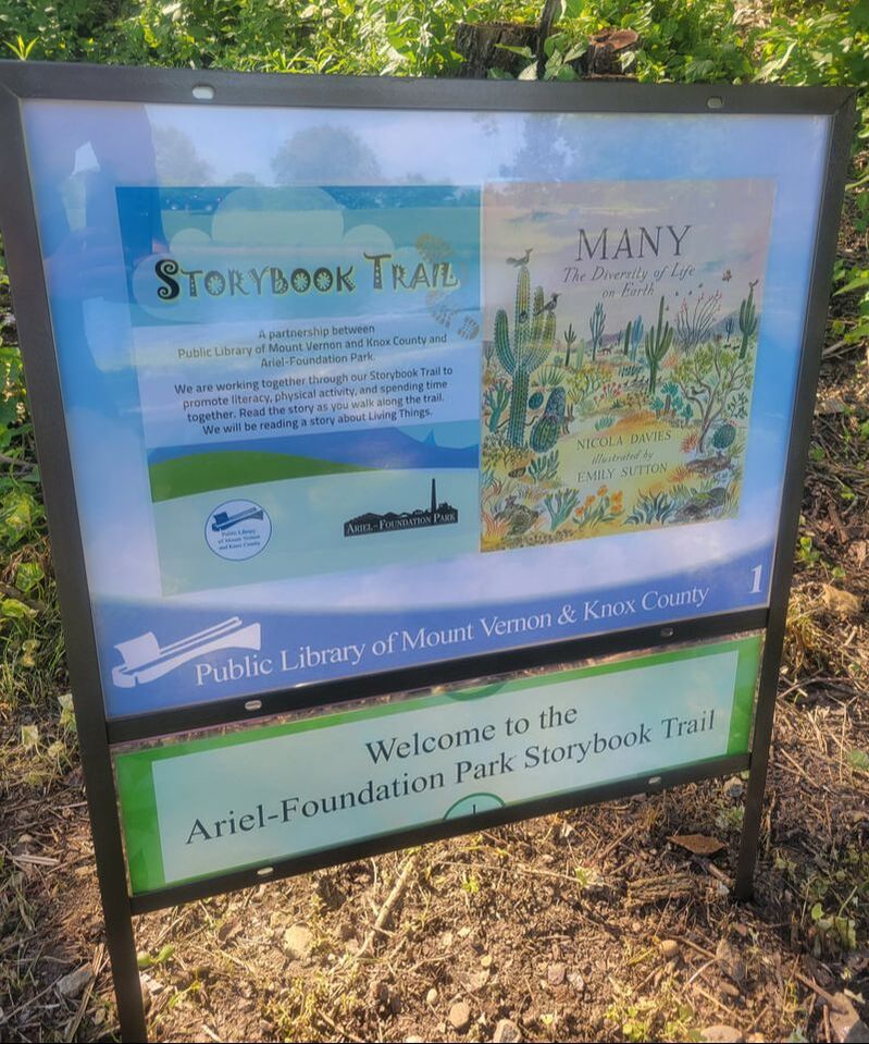 Welcome to the Ariel-Foundation Park Storybook Trail