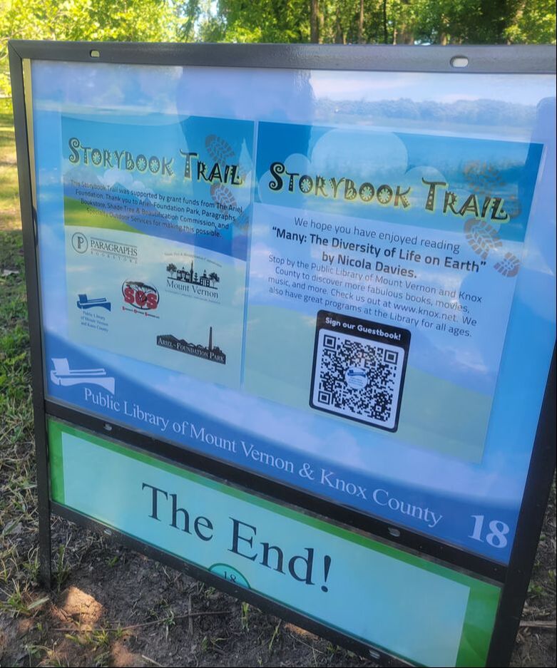 The Storybook Trail at Ariel-Foundation Park